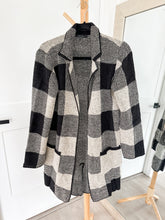 Load image into Gallery viewer, Buffalo Check Cardigan
