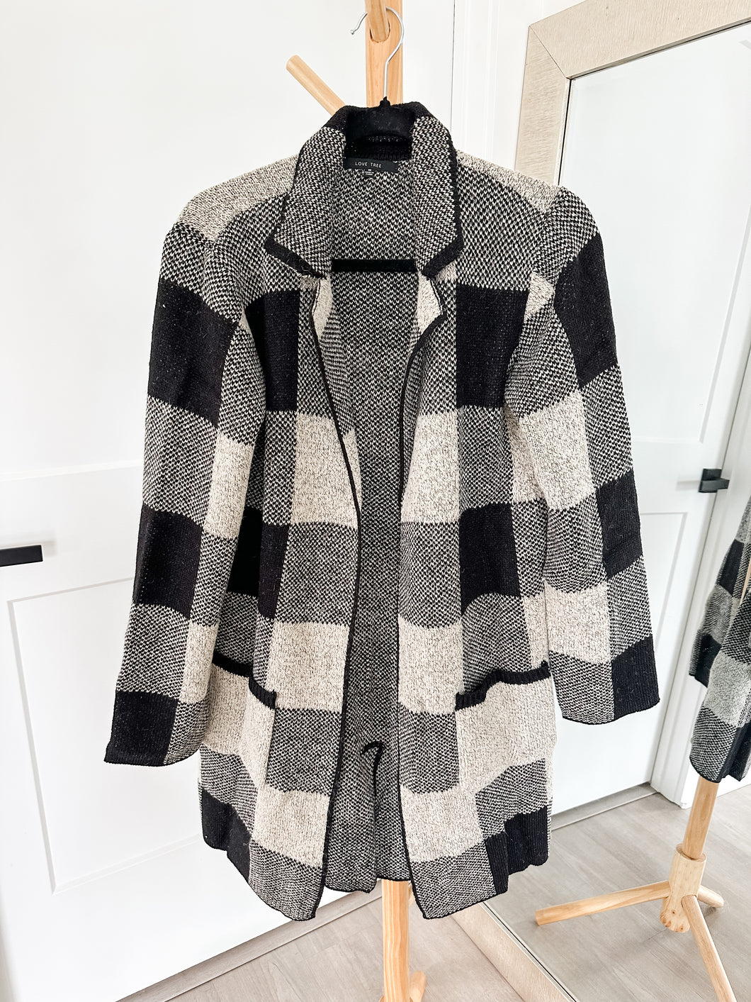 Buffalo Check Cardigan