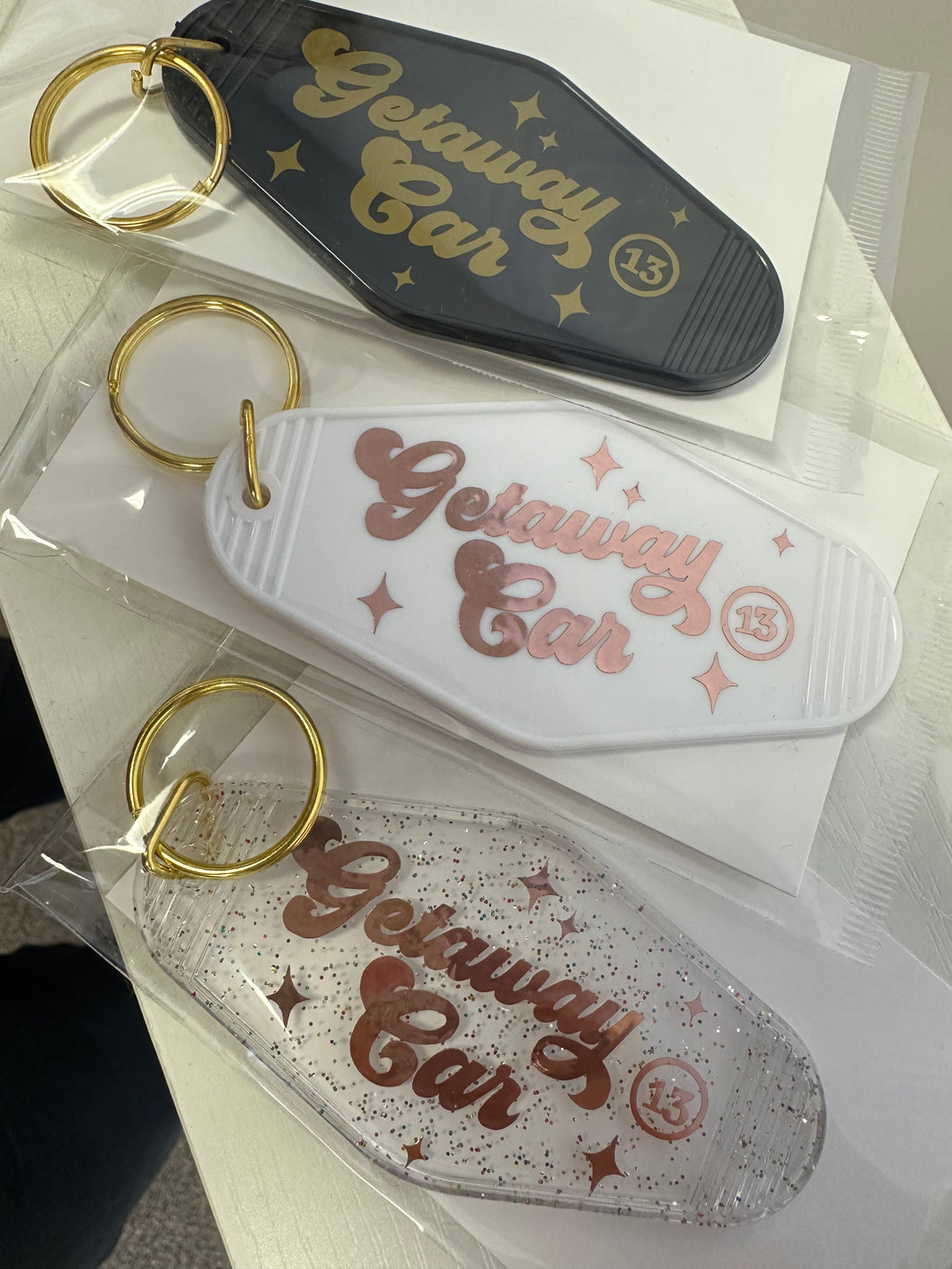 Getaway Car Keychain