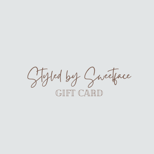 Styled by Sweetface Gift Card