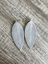 Load image into Gallery viewer, Feather Suede Earrings
